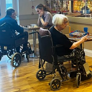 Residents at Cherrybrook Care Home in Bradford