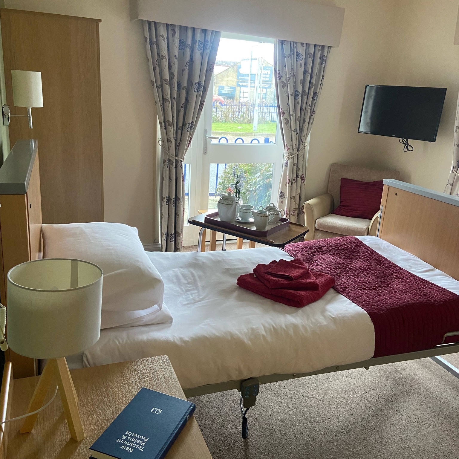 Bedroom at Cherrybrook Care Home